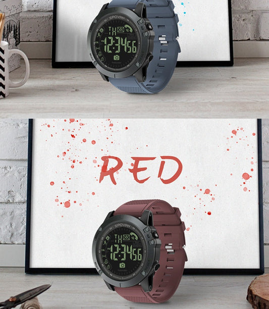 Waterproof Fitness Sports Step Counter Smart Watch