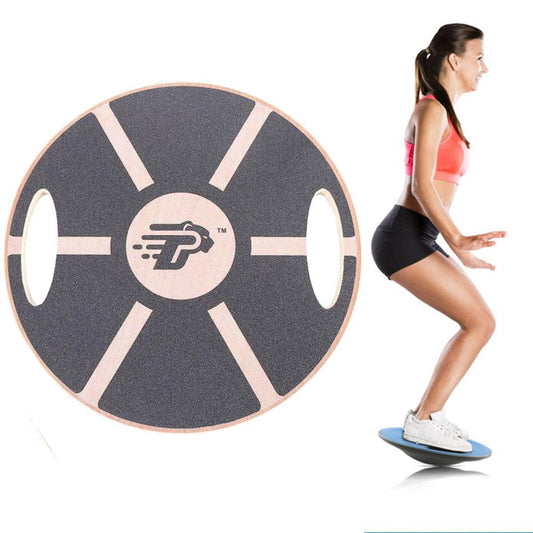 Wooden Octagonal Balance Board For Fitness Training