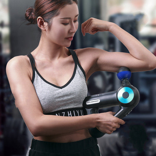 Triangle Fascia Gun Electric Muscle Relaxation Massage Device