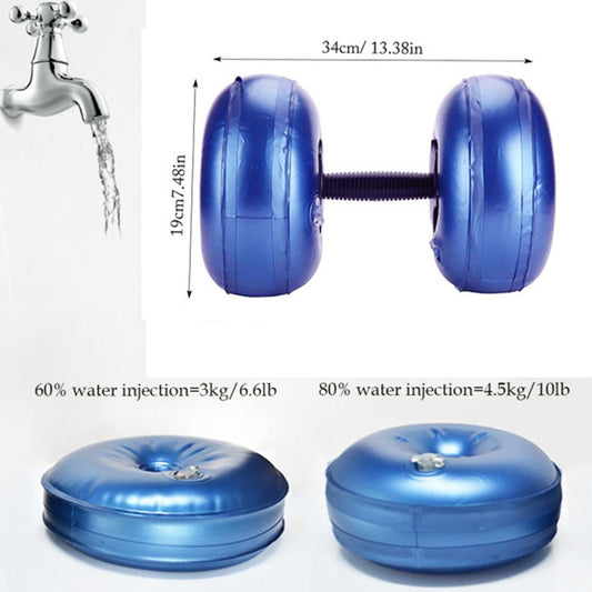 Water Filled Adjustable Dumbbells Fitness Training Equipment
