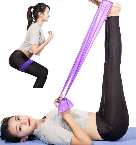 Yoga Fitness Resistance Band Exercise Stretch Training Band