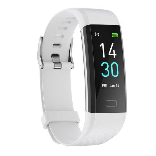 Smart Blood Pressure Monitor Fitness Watch Heart Rate Step Temperature Tracker