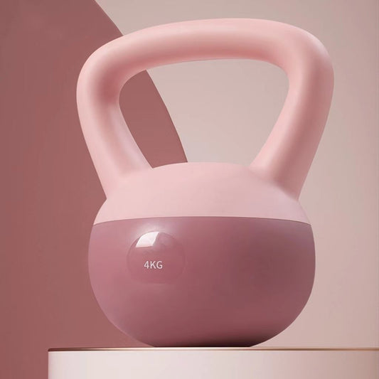 Women's Home Fitness Training Kettlebell