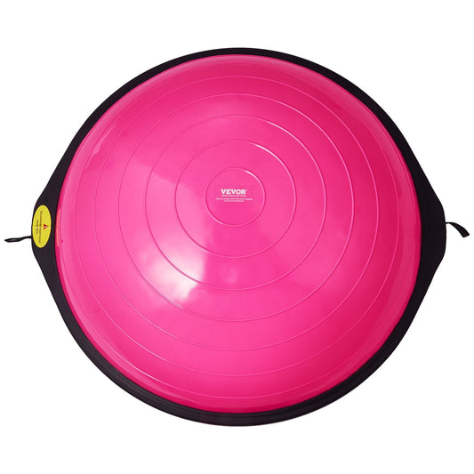 26-Inch Half Balance Ball With Resistance Bands