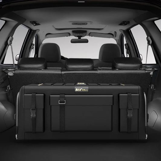 30L-70L Foldable Car Storage Box & Trunk Organizer