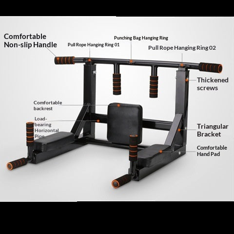 Home Indoor Pull-Up Wall Bar Fitness Equipment