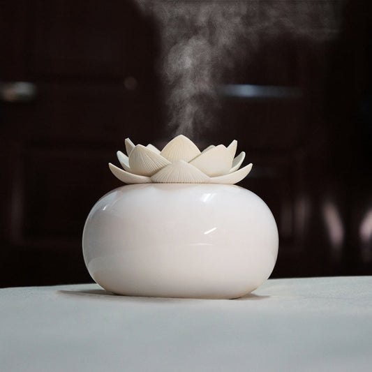 Lotus Style Humidifier Aromatherapy Air Diffuser