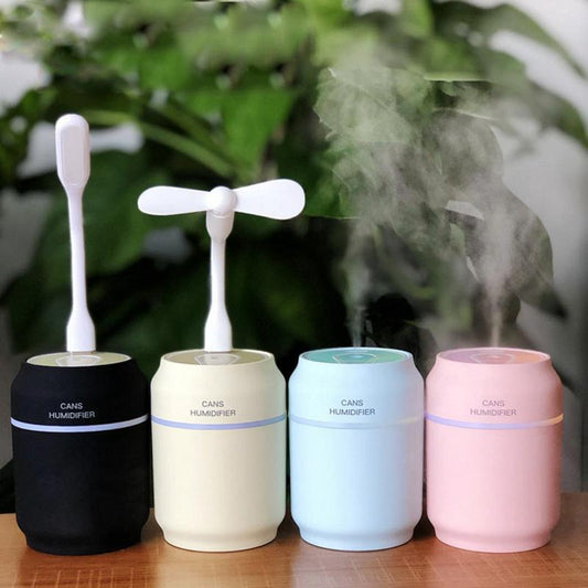 Mini Can Humidifier Portable Air Moisture Device