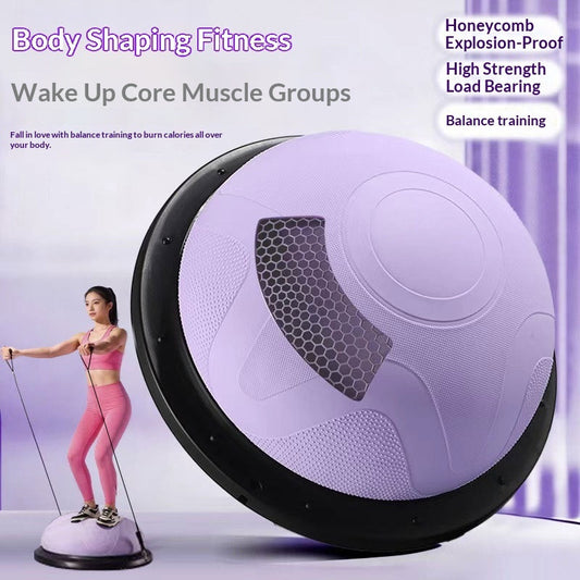 Multifunctional Half-Circle Balance Ball For Fitness