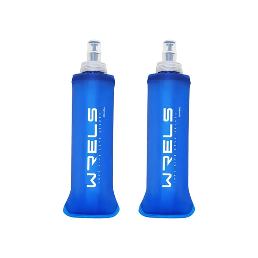 WRELS Folding Water Bottle – BPA-Free Collapsible Soft Flask