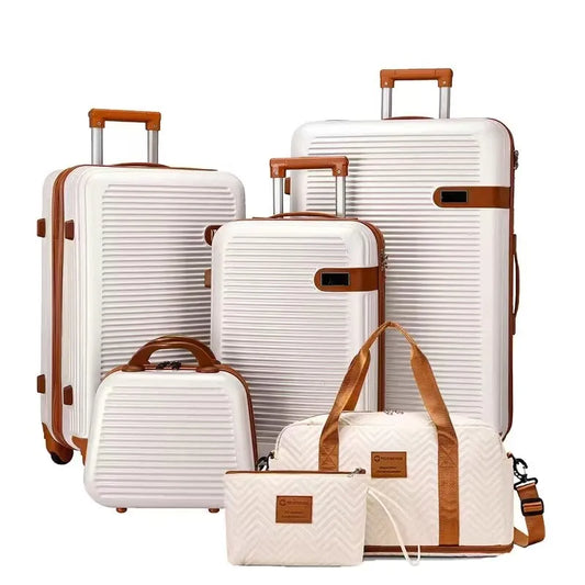 6-Piece Luggage Set with TSA Lock