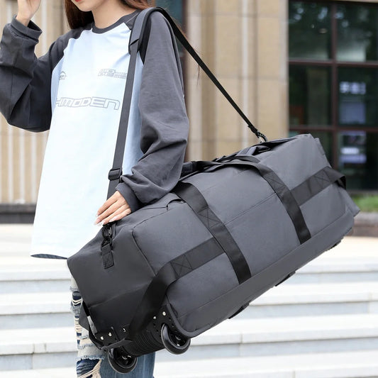 Large Capacity Travel Duffel Bag – Unisex Carry On Luggage Bag