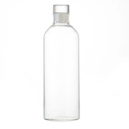 Glass Water Bottle with Leak-Proof Lid – Reusable Eco-Friendly Bottle