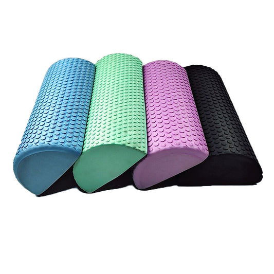 Solid Semicircular Foam Roller Muscle Relaxation Yoga Fitness Equipment