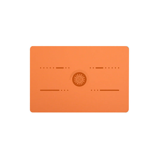 PU Natural Rubber Yoga Mat Flat Support Auxiliary Mat